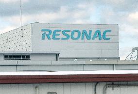 Resonac signboard and logo
